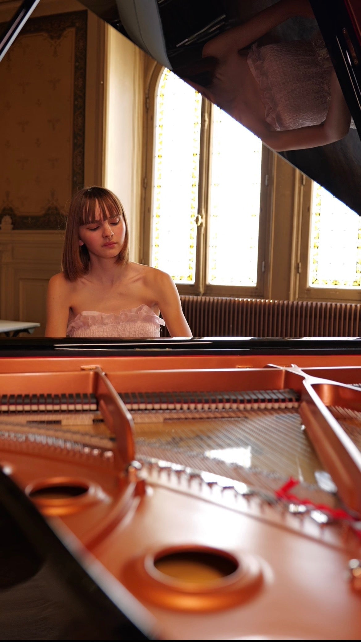 Une conversation avec Camille, pianiste